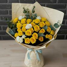 Букет цветов из:  Розы в Поселок совхоза Сафоновский