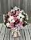 Букет цветов из: Альстромерии, Гвоздики, Розы и Хризантемы в Поселок совхоза Сафоновский