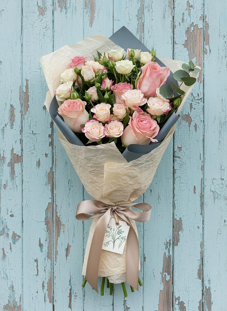 Букет цветов из: Розы в Поселок совхоза Сафоновский