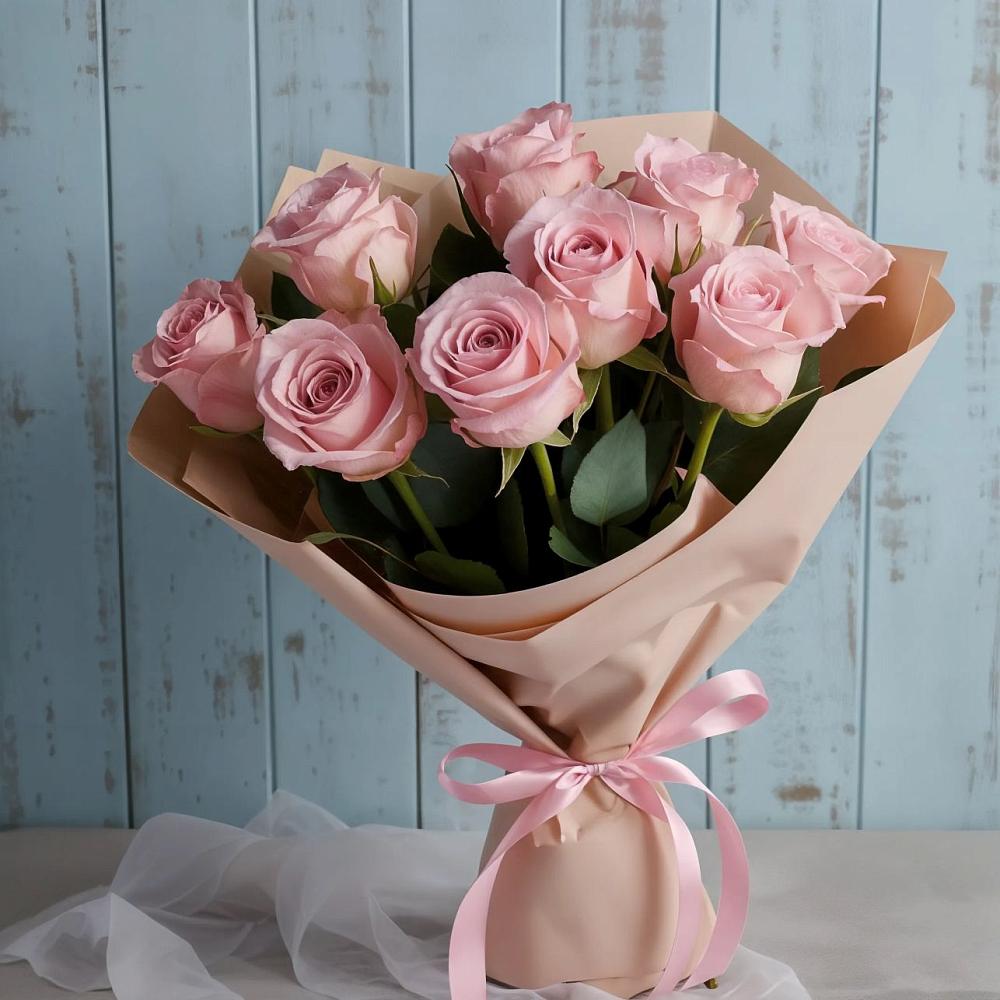 Букет цветов из: Розы в Поселок совхоза Сафоновский