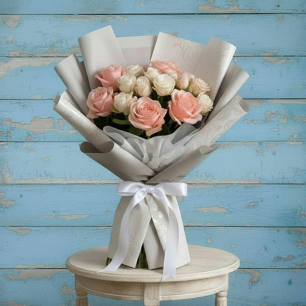 Букет цветов из: Розы в Поселок совхоза Сафоновский