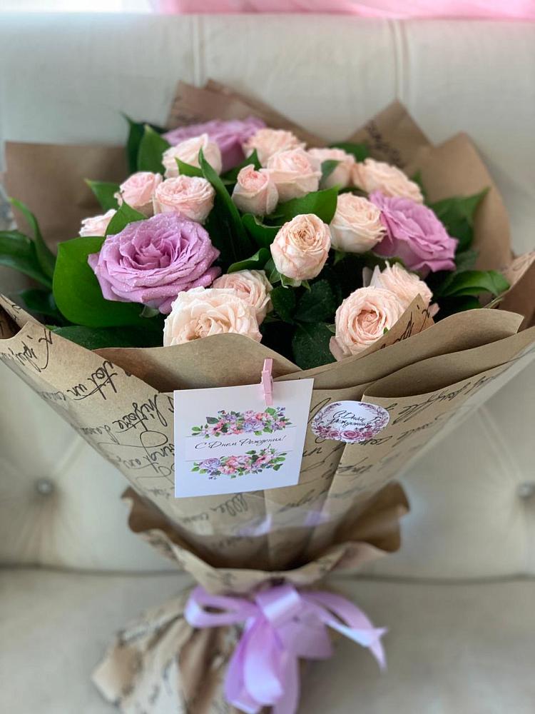 Букет цветов из: Розы в Поселок совхоза Сафоновский