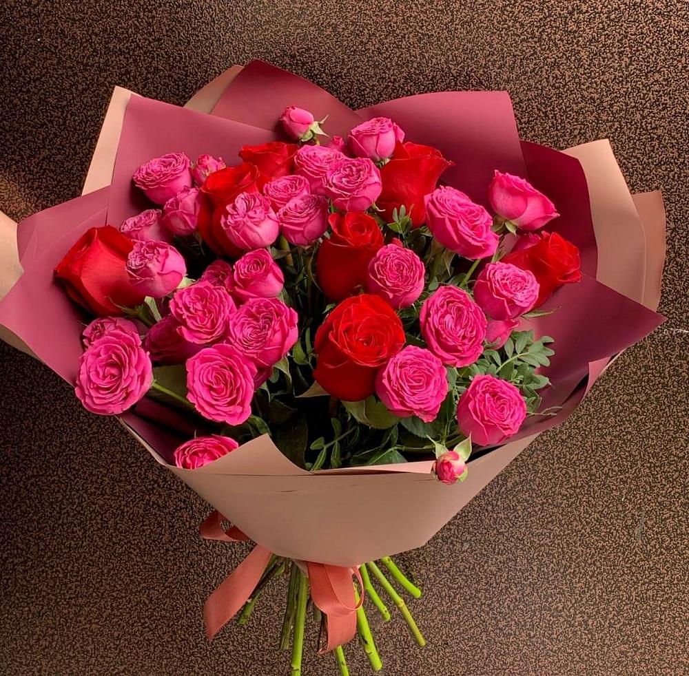 Букет В объятьях нежности в Поселок совхоза Сафоновский