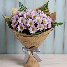 Букет цветов из:  Хризантемы в Поселок совхоза Сафоновский