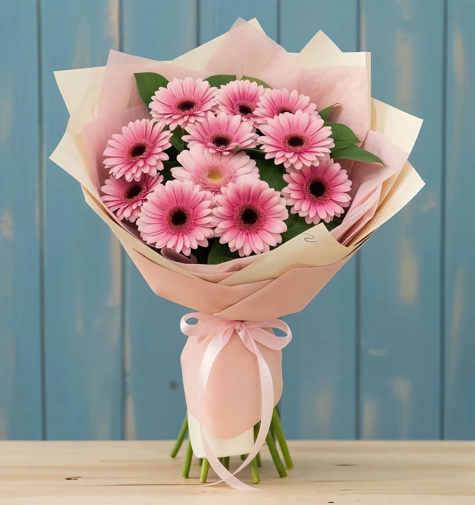 Букет цветов из: Герберы в Поселок совхоза Сафоновский