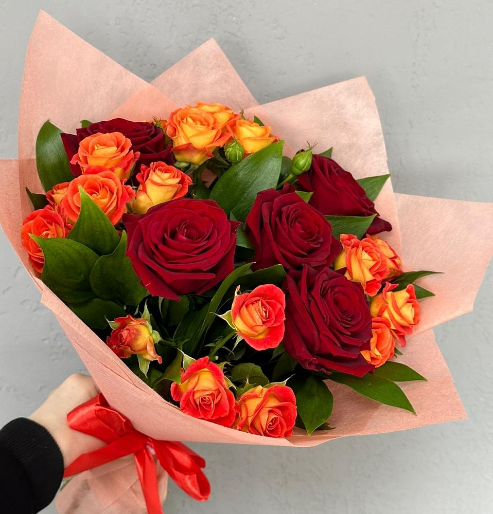 Букет Любовь и восторг в Поселок совхоза Сафоновский