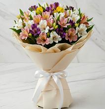 Букет цветов из:  Альстромерии в Поселок совхоза Сафоновский