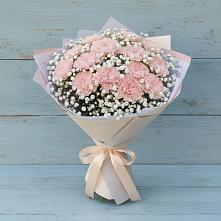 Букет цветов из:  Гвоздики в Поселок совхоза Сафоновский