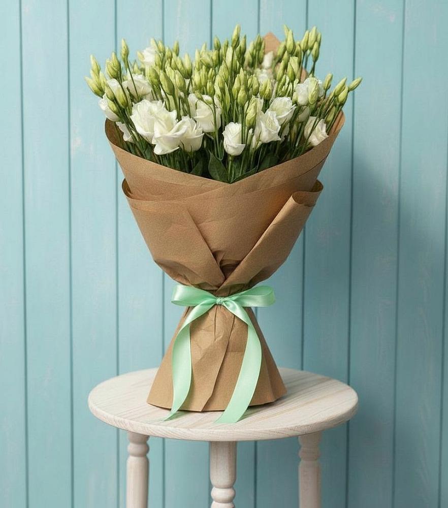 Букет цветов из: Лизиантусы в Поселок совхоза Сафоновский