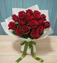 Букет Красные розы в Поселок совхоза Сафоновский