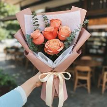 Букет цветов из:  Розы в Поселок совхоза Сафоновский