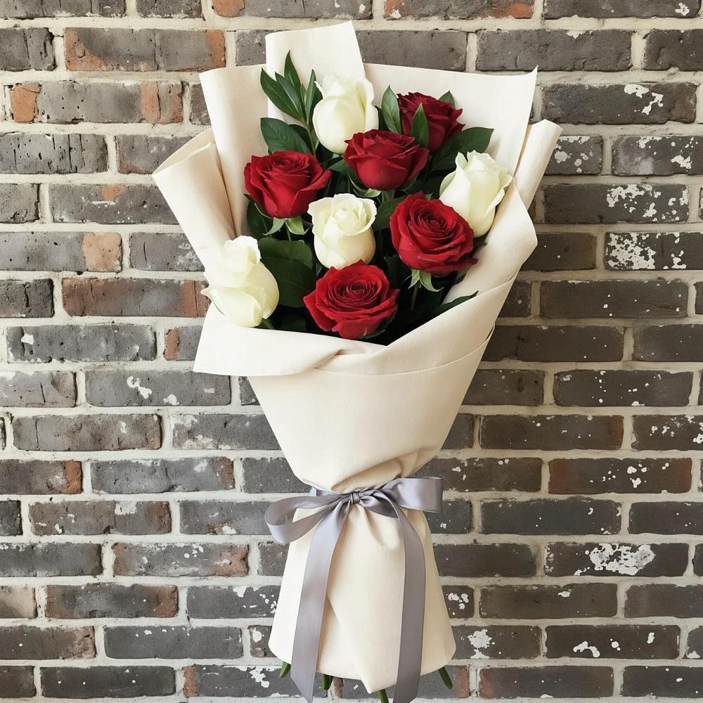 Букет цветов из: Розы в Поселок совхоза Сафоновский