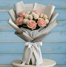 Букет цветов из:  Розы в Поселок совхоза Сафоновский