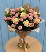 Букет цветов из:  Розы в Поселок совхоза Сафоновский