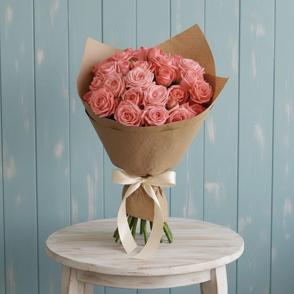 Букет цветов из: Розы в Поселок совхоза Сафоновский