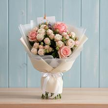 Букет цветов из:  Розы в Поселок совхоза Сафоновский