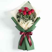 Букет цветов из:  Розы в Поселок совхоза Сафоновский