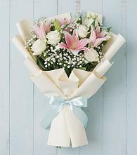 Букет цветов из:  Лилии в Поселок совхоза Сафоновский