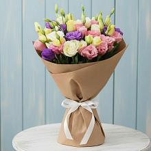 Букет цветов из:  Лизиантусы в Поселок совхоза Сафоновский