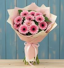 Букет цветов из:  Герберы в Поселок совхоза Сафоновский