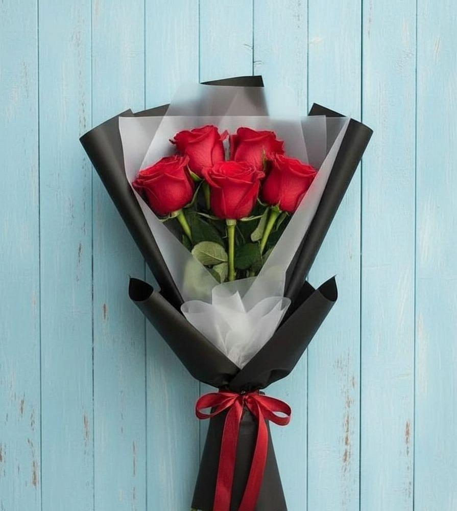 Букет цветов из: Розы в Поселок совхоза Сафоновский